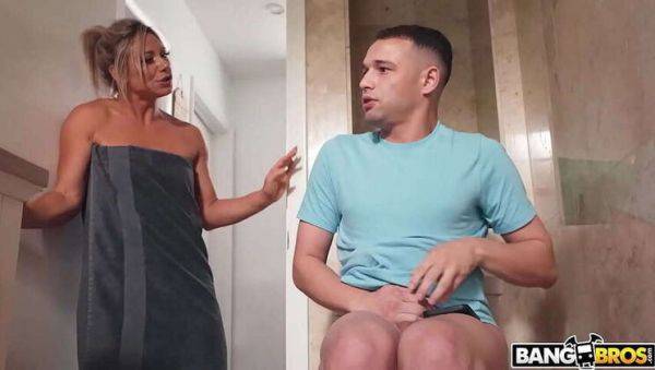 BANG BROS - Witness Steamy Step-Mom Madison Brite Getting Ravished by Johnny Love's Solid Rod - porntry.com on systemporn.com