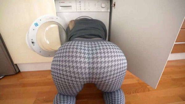 Step-Sister with Stunning Ass Gets Trapped in Washing Machine: A Hot & Creamy POV Encounter - veryfreeporn.com on systemporn.com