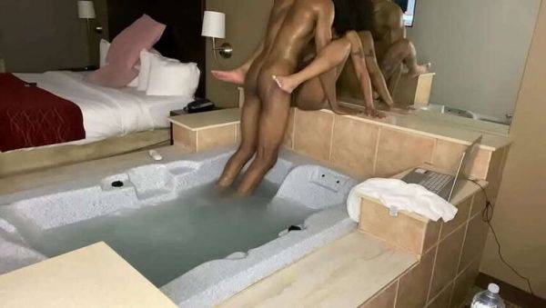 Bonus Scene! Jacuzzi Night with MILF Royalty & BBC Speshal Moneyxxx. Includes Hot Nutshot! - xxxfiles.com on systemporn.com