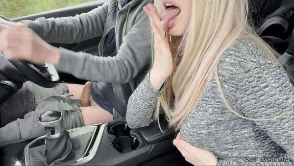 Wonderful handjob driving! Enormous load. Cum feast. Cum play. Featuring Sofie Lund and Otto Holm - veryfreeporn.com on systemporn.com