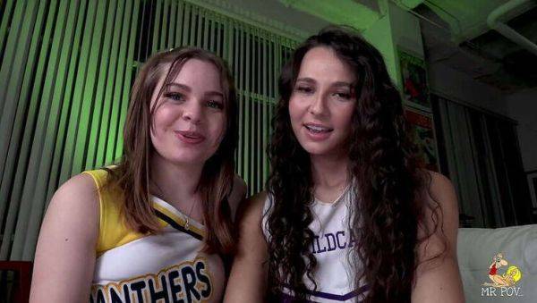 Teen Cheerleaders Liz Jordan & Adrianna Jade Caught by Lecherous Coach! - porntry.com - Jordan on systemporn.com