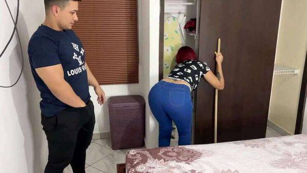 My Stepmom in Tight Pants: A Sensual Cleaning Amateur - xxxfiles.com on systemporn.com