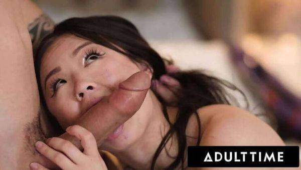 Asian Teen Lulu Chu Abandons Study for Passionate Intercourse with Sly Partner, Apollo Banks - xxxfiles.com on systemporn.com