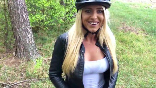 The Hottest Bike Ride Ever Pissed All Over And Fucked Hard In The Ass...! Daynia - hotmovs.com on systemporn.com