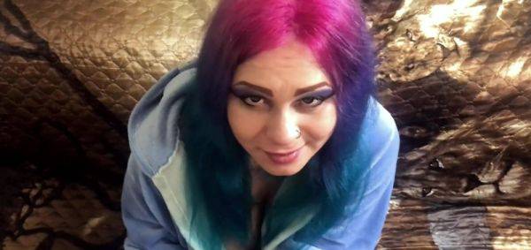 Emo girlfriend sucks lollipop and something else in Stitch cosplay - inxxx.com - Russia on systemporn.com