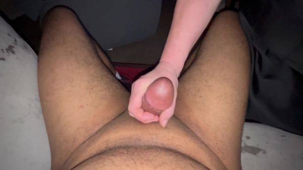 Hand Job Cock Stroking And Cum On My Balls - hclips.com on systemporn.com