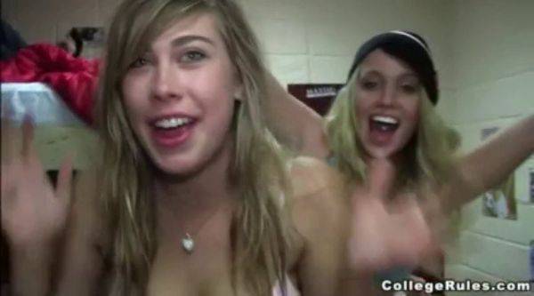 Teens get wild at sister Streak's party with softcore and tan lines - sexu.com on systemporn.com