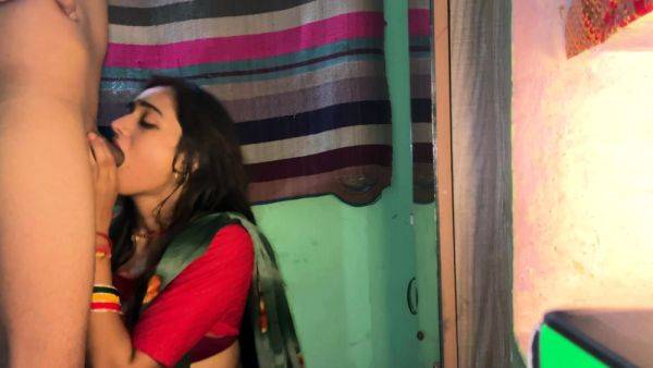 Beautiful Indian Wife Deep Throat Blowjob - drtuber.com - India on systemporn.com