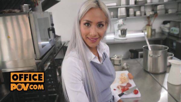 Pov - Fucking Anal Feitsh Chef Slut Veronica Leal In Her Tight Ass - videomanysex.com on systemporn.com