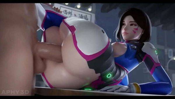 Complete Overwatch D.Va Collection: Hot & Pregnant 3D Animation - xxxfiles.com - North Korea on systemporn.com