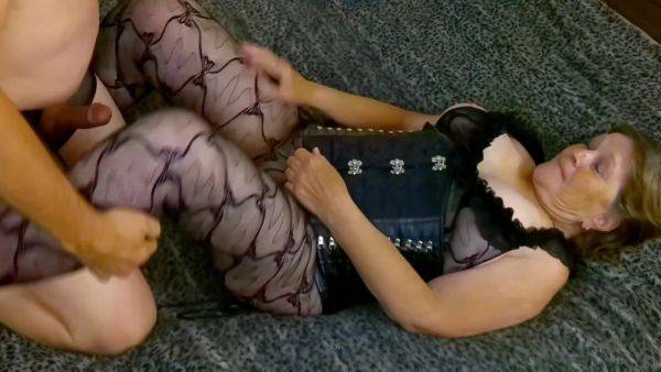 Granny Gives A Great Stepfathers Day Pegging & Cum - Peggy Sue - upornia.com on systemporn.com