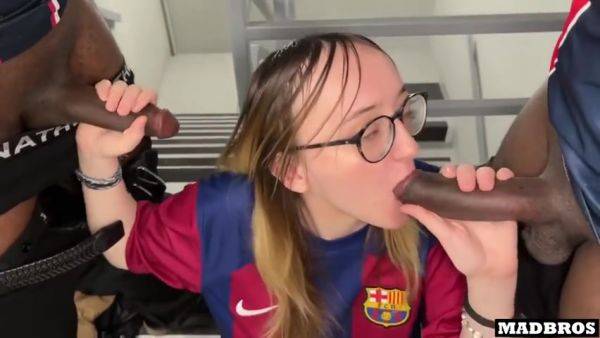 Emejota Barcelona - Supporter Fucked By Psg Fans - videomanysex.com on systemporn.com