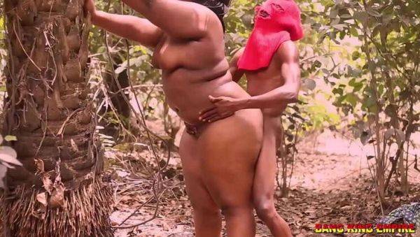 African BBW Priest's Wife Caught on Tape Having Passionate Sex with Church Choir Leader in the Wild - Sequel - xxxfiles.com - India on systemporn.com