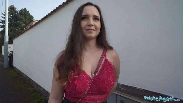 Public Agent: He Generously Pays for a Peek at Her Impressive Natural Bosoms - xxxfiles.com on systemporn.com