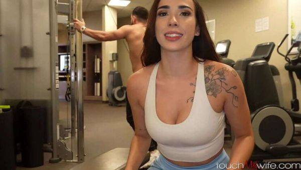 Hot Latin Lady Gaby Ortega Has a X-Rated Encounter at the Hotel Gym - xxxfiles.com on systemporn.com