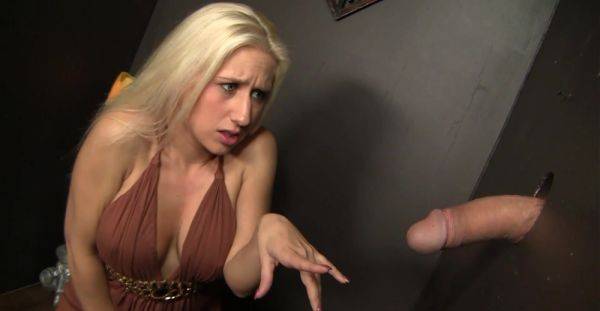 Lovely blonde puts her hands on the big dick and prepares to fuck - xbabe.com on systemporn.com