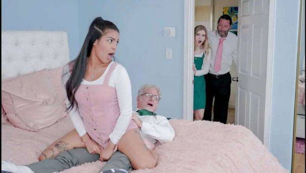 Stepbrothers Swap: A Hardcore Encounter with Harlow West, Maya Farrell, Jay Crew, and Jack Vegas - porntry.com on systemporn.com