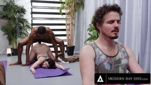 Contemporary Transgressions - Jane Wilde's Interracial Yoga Class Tryst Behind Boyfriend's Back! - porntry.com on systemporn.com