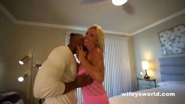 Shy Black Stud's Massive Member Serviced and Swallowed by Wifey's World - veryfreeporn.com on systemporn.com