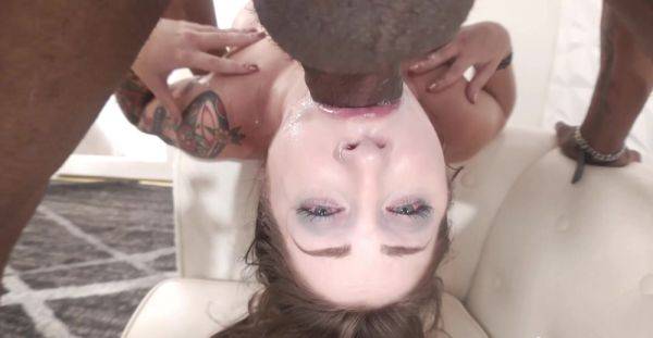 Young amateur throats the BBC in crazy positions for a full cam show - xbabe.com on systemporn.com