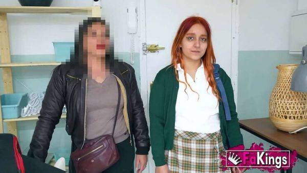 Nataly Hott's First Time: Stepdaughter's Wild Debut with Big Cock in Spain - veryfreeporn.com - Spain on systemporn.com