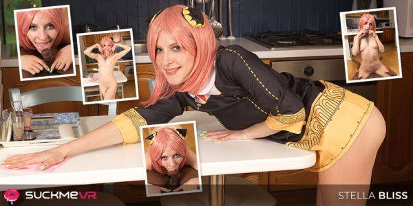 Naughty Anime Babe, Stella Bliss, Takes A BBC Creampie - SuckMeVR - txxx.com on systemporn.com