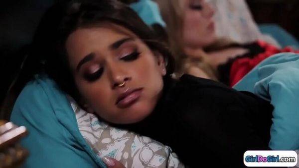 Brunette Uma Jolie Rides Strap-On with Kali Roses in Lesbian Sex Scene - xxxfiles.com on systemporn.com