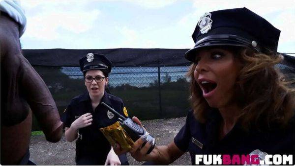 Lyla Lali & Norah Gold Break The Law with Hardcore Threesome Action - Blowjob, Facial, and Doggystyle Fun - xxxfiles.com on systemporn.com