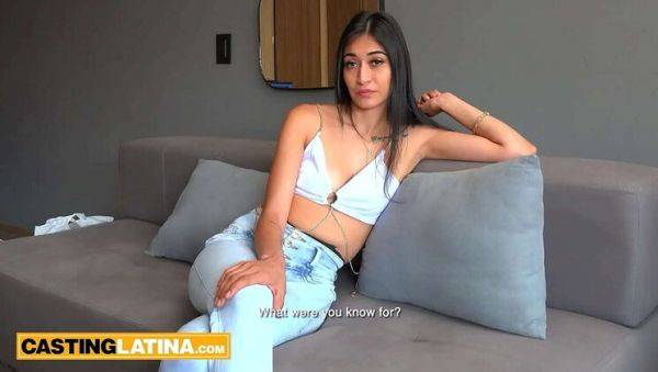 Sexy Latina MILF Jovanna Takes Big Cock in Her First Porn Audition - xxxfiles.com - Colombia on systemporn.com