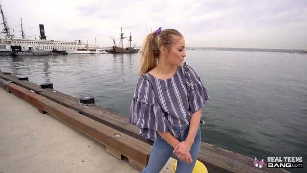 Blonde Teen Scarlett Fall Fucks in Colorado - Amateur Casting Audition - xxxfiles.com on systemporn.com