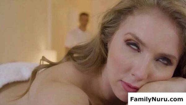 Lena Paul's Classy Ex-Wife Gets Nuru Massage and Hardcore Fuck - porntry.com on systemporn.com