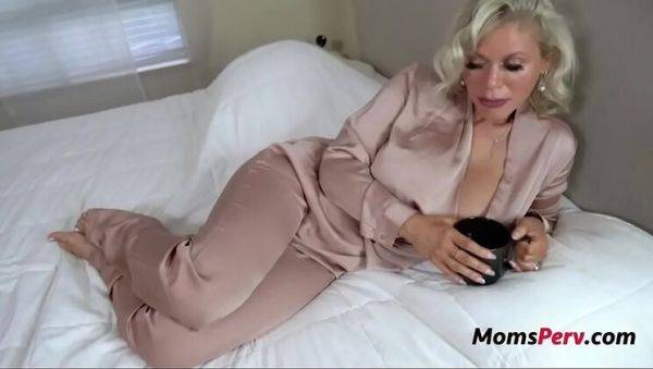 Blonde Busty Stepmom Casca Akashova Fucks Stepson Hard - porntry.com on systemporn.com