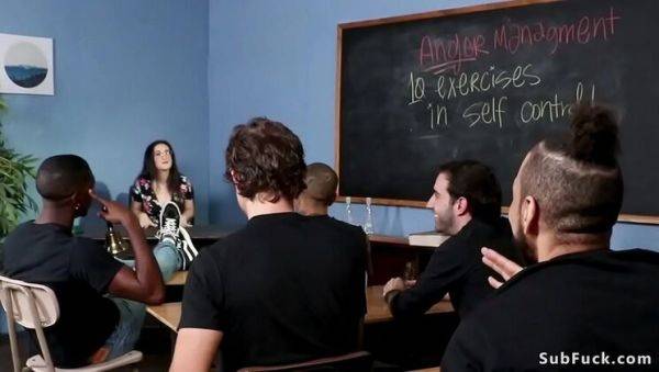 Lyra Lockhart Dominated in Hardcore Student Professor Anal Orgy - porntry.com on systemporn.com