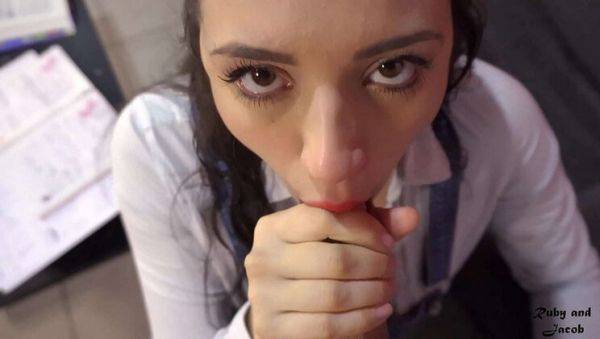 Step Sister Ruby Lets Me Fuck Her Ass Hard For Homework Help - Jacob And Ruby - porntry.com - Argentina on systemporn.com