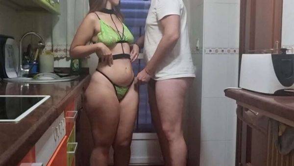 Hot Latina MILF Ana Duro Gets Fucked Hard in the Kitchen by Big Cock - xxxfiles.com on systemporn.com