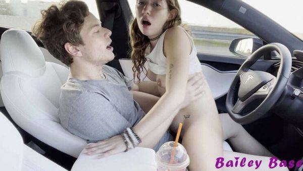 Petite Teen Bailey Base Rides Cowgirl in Tesla Autopilot Fuck - Hardcore 4k - veryfreeporn.com on systemporn.com