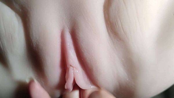 Daily Anal and Handjob Fun with Sex Doll - Big Pussy Close-Up - porntry.com on systemporn.com