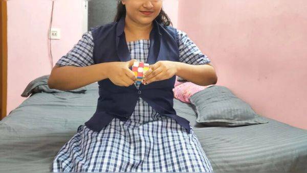 Innocent Indian Stepsister Shraddha Pandey Learns Rubik's Cube with a Dirty Promise - xxxfiles.com - India on systemporn.com