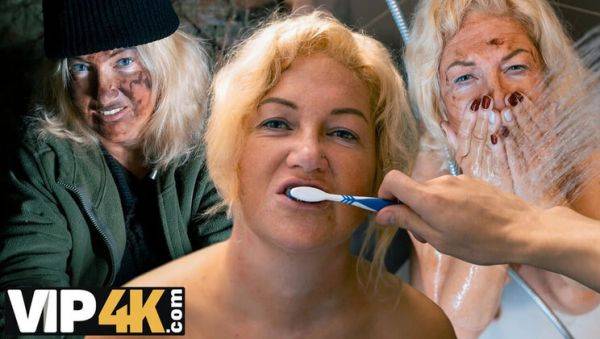 Mature Blonde Hobo Lady Fucked Hard in Apartment - Big Natural Tits HD - xxxfiles.com on systemporn.com