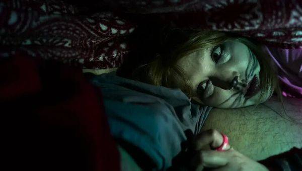 Step Daddy Catches Teen Shawna Panofka Playing Under Covers - Taboo Creampie & Massage - veryfreeporn.com - Britain on systemporn.com