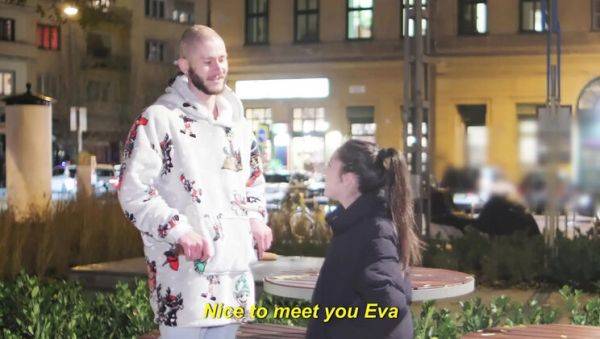 Petite Italian Eva Generosi Public Pickup For Creampie - Cum Inside Teen Pussy - porntry.com - Britain - Italy - Germany on systemporn.com