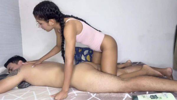 Jimenitahot114 Stepsister Anal Massage Turns Into Hardcore Fucking - xxxfiles.com - Venezuela - Spain - India - Colombia on systemporn.com
