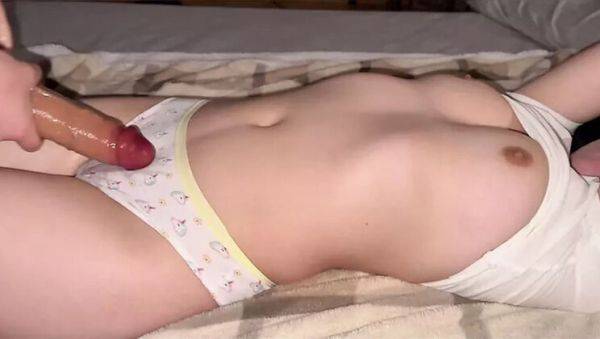 Sweetfantasy131 Gets Wet For Stepdad's Monster Cock In Panties - xxxfiles.com - Britain - Colombia on systemporn.com