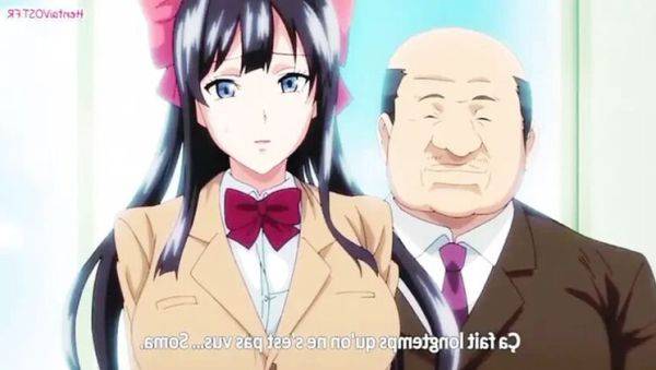 Robbie Roy Fucks Teacher in Front of Boyfriend - Anal Creampie Hentai - veryfreeporn.com - Japan on systemporn.com