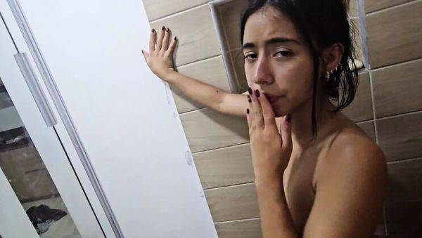Stepsister's Hot Friend Shower Fuck - Bitchsultry Big Ass Latina Teen Creampie - porntry.com on systemporn.com