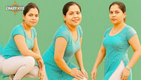 Indian Bhabhi Hard Fuck in Hindi - Skinny Desi Girl Titty Fucking & Doggy Style - porntry.com - India on systemporn.com