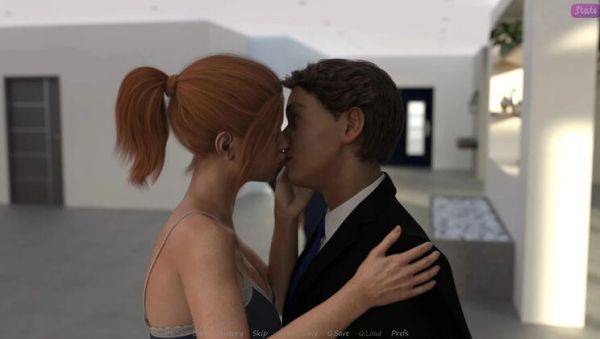 Jennifer Cheats on Alan with Stepbrother John - Hot Kissing & Full Uncut Scene - porntry.com - Britain - Usa on systemporn.com