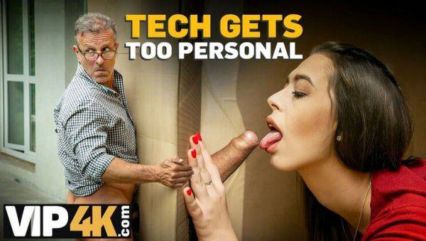 Hot Brunette Cheating Girlfriend Blows Dick Surprise in HD 1080p - porntry.com - Britain on systemporn.com