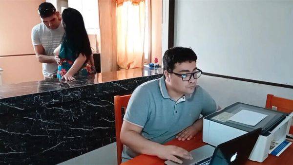 BBW Kelly Mom Hard Fuck With Stepson In Kitchen While Cuckold Husband Works - xxxfiles.com - Usa on systemporn.com