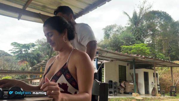 NamiQsein and Marasex Passionate Blowjob and Creampie with Big Natural Tits Latina Teen - veryfreeporn.com - Usa - Spain - India - Colombia on systemporn.com